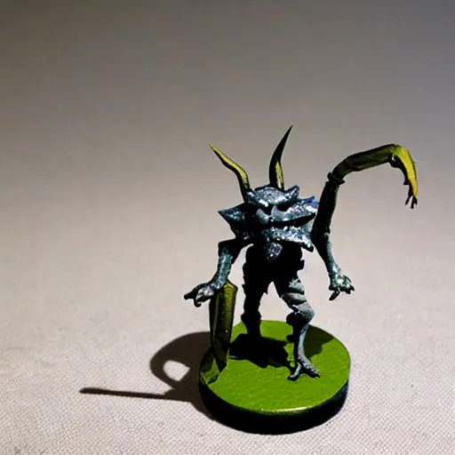 Prompt: d & d mini beast snagga boy painted