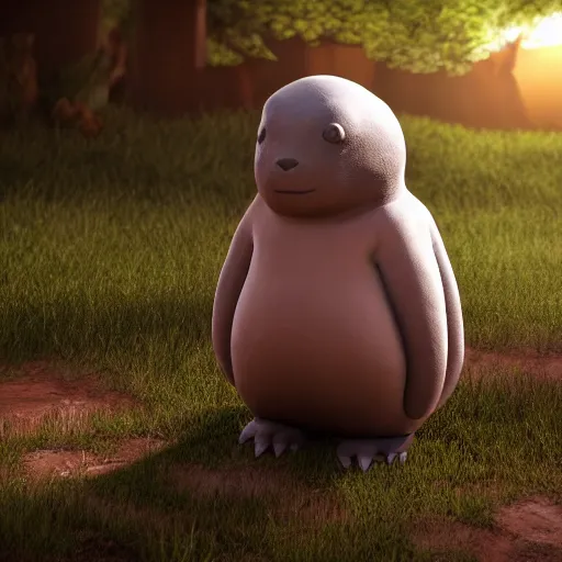 Image similar to photography of a realistic diglett animal, ultra detailed, 8 k, cinematic lighting, natural background, trending on artstation, pokemon