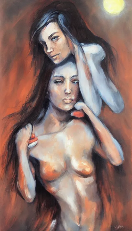 Image similar to the end of the world, by emilia wilk