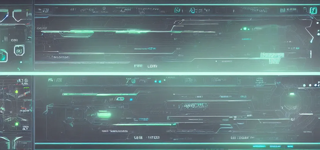 Cyberpunk 2077 UI Art - _vbstract.interfæce/