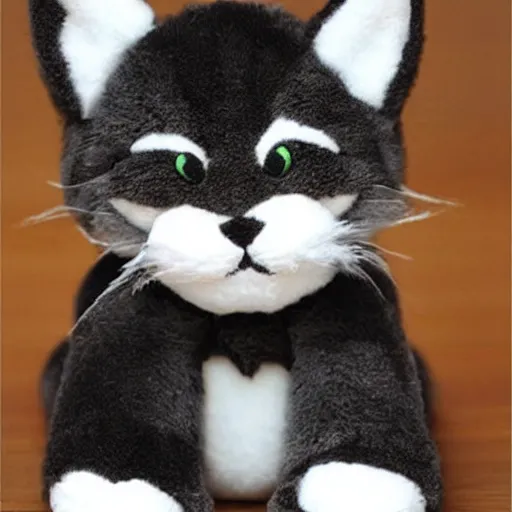 Image similar to kitten stuffed animal