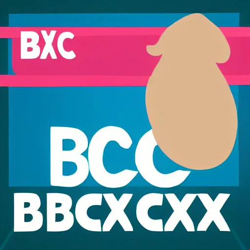 Prompt: a graphic avatar for bcxe, round format