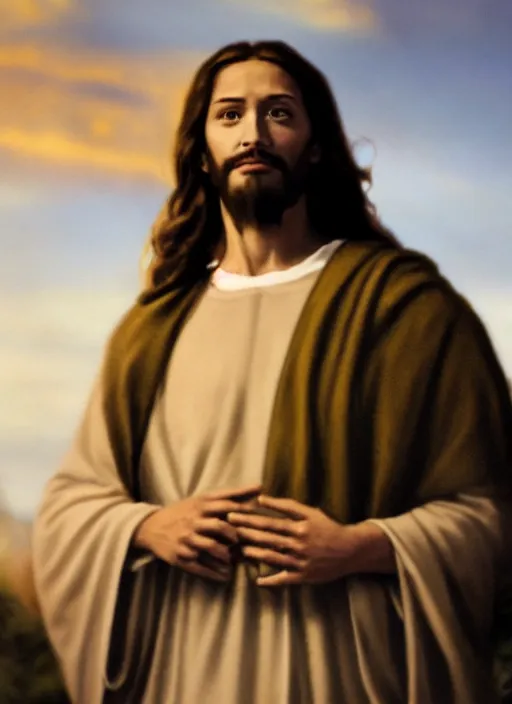 Image similar to photographic evidence of Jesus