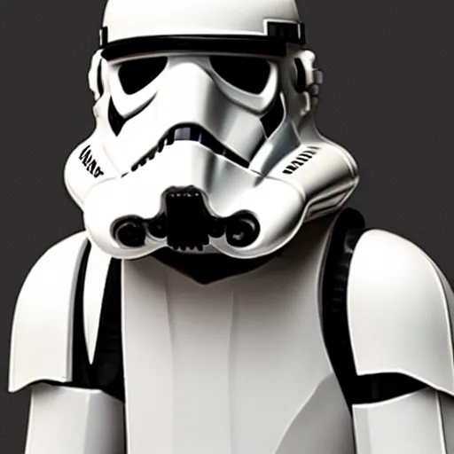 Image similar to female stormtrooper