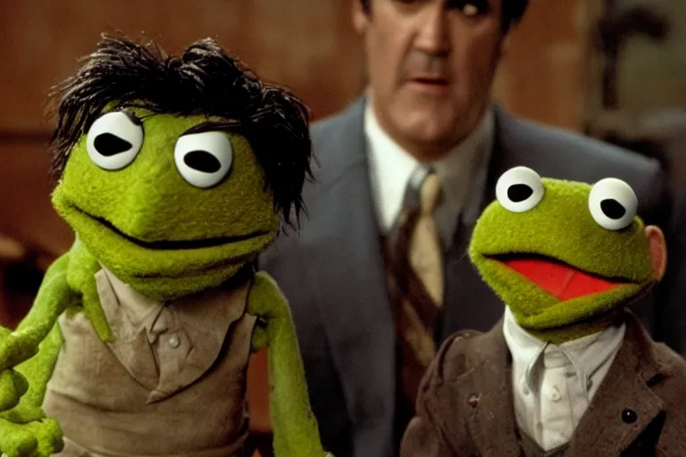 Image similar to Bruce Campbell in Evil Dead muppets