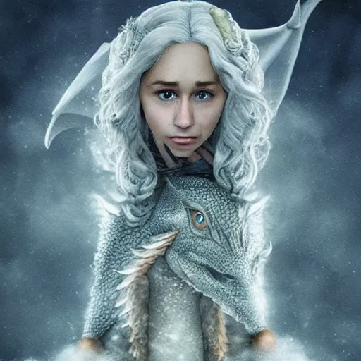 Image similar to the mother of dragons
