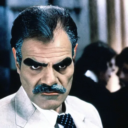 Image similar to a still of david suchet's poirot in blade runner ( 1 9 8 2 )