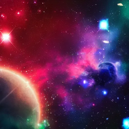 Image similar to wallpaper of beautiful cosmic picture