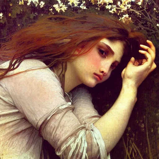 Image similar to picture portrait photograph of wind kissed pictures, ashes, lament, photorealism, hyper - realism, 4 k, high resolution, hyper detailed, realistic, by waterhouse, alphonse mucha, corot, klimt, tarbell,