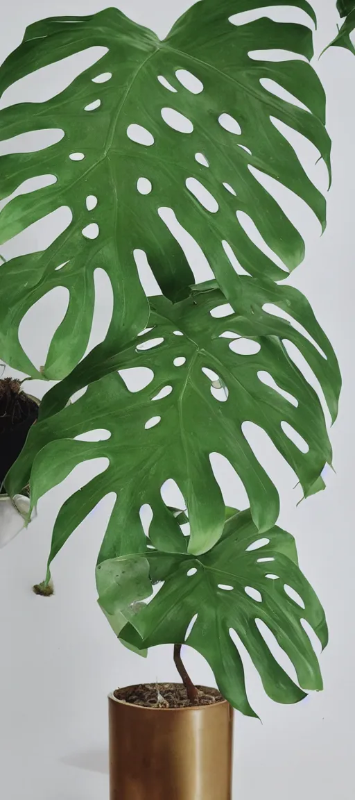 Image similar to psy - fi monstera plant made of magic