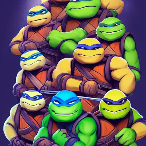 Image similar to face icon stylized minimalist teenage mutant ninja turtles, loftis, cory behance hd by jesper ejsing, by rhads, makoto shinkai and lois van baarle, ilya kuvshinov, rossdraws global illumination