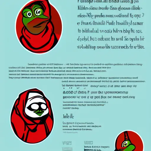 Image similar to infographic about pepe