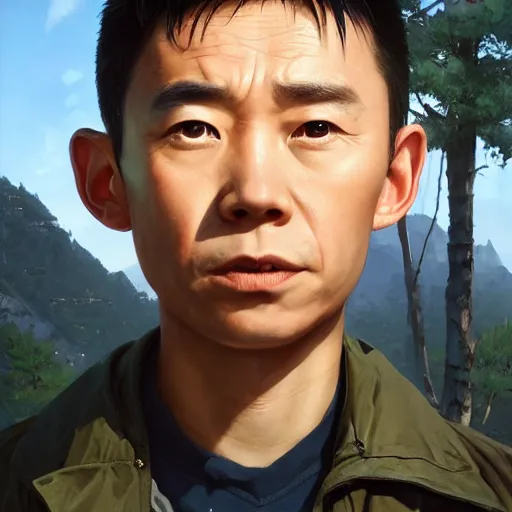 Image similar to highly detailed portrait malcolm un the middle, in gta v, stephen bliss, unreal engine, fantasy art by greg rutkowski, loish, rhads, ferdinand knab, makoto shinkai and lois van baarle, ilya kuvshinov, rossdraws, tom bagshaw, global illumination, radiant light, detailed and intricate environment