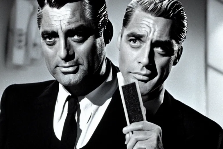 Image similar to cary grant as giles in buffy the vampire slayer, 1 9 9 8