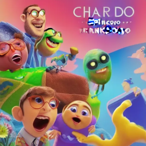 Prompt: 3D charles hoskinson cardano pixar movie
