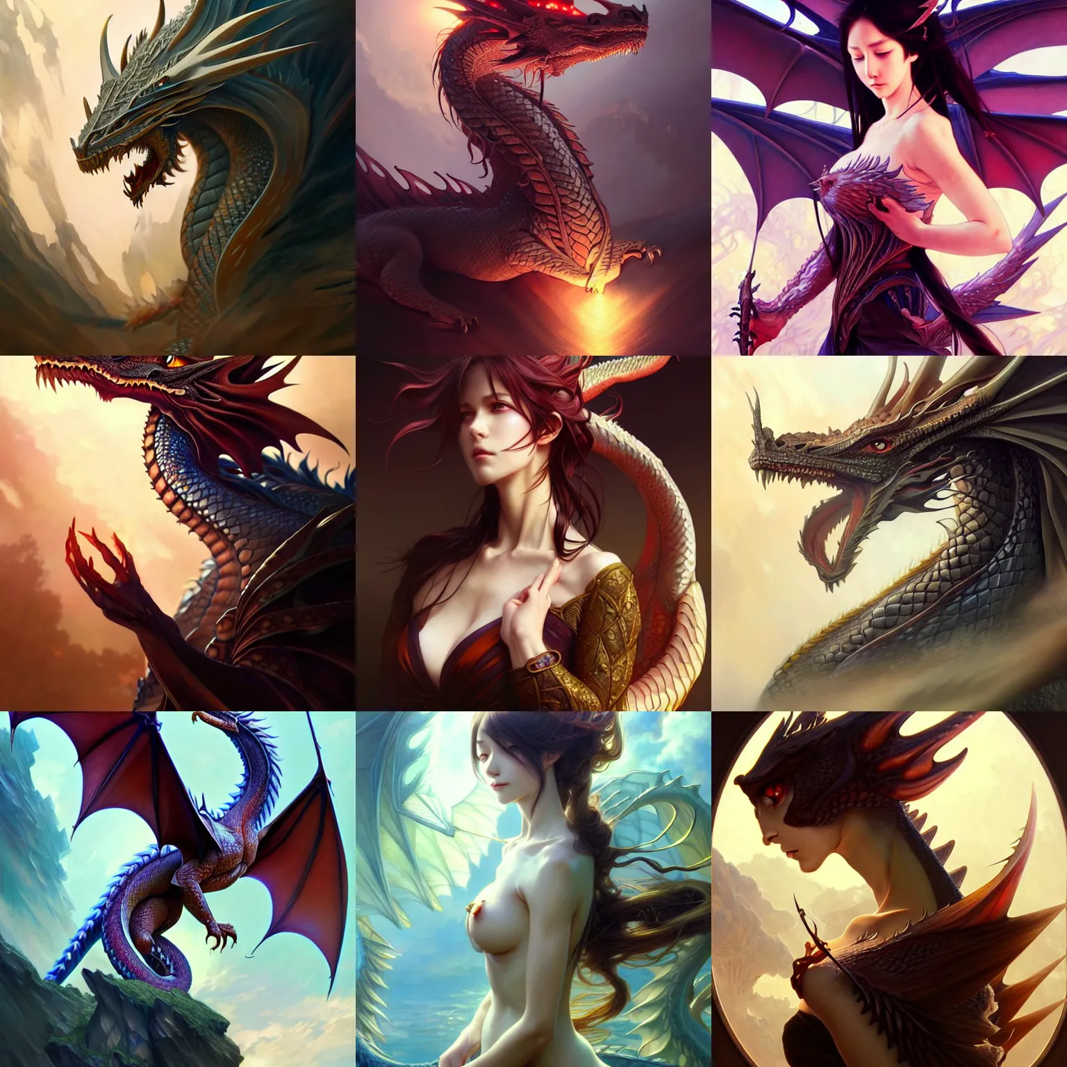 beautiful dragon, anime!!, fantasy, ultra detailed, | Stable Diffusion