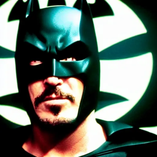 Image similar to still of eddie vedder as batman