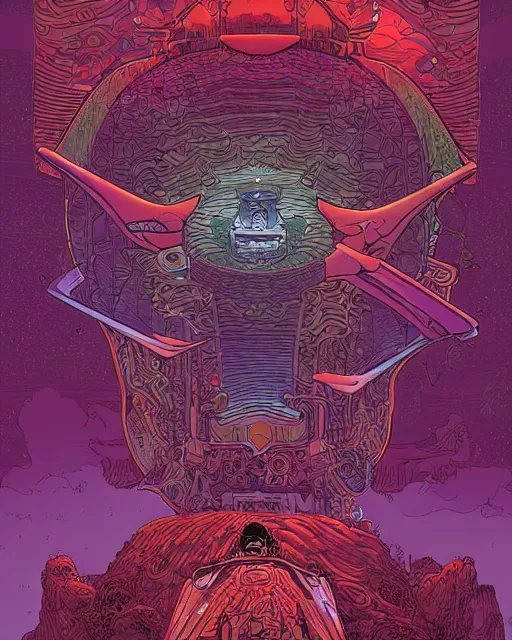 Image similar to the most amazing dream, dan mumford, moebius, hd, digital illustration