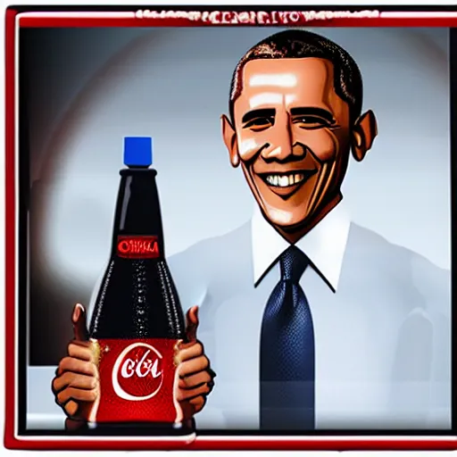 Image similar to obama flavored coke