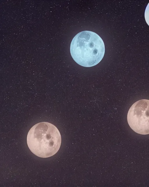 Image similar to leaked screenshot of Balenciaga's Moon campaign