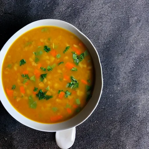 Prompt: soup