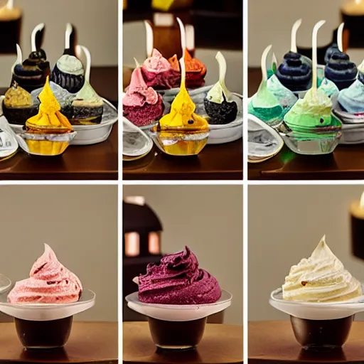 Prompt: a buffet of occult gelato flavours : eternity, immanence, multiplicity, creation, transubstantiation, and more