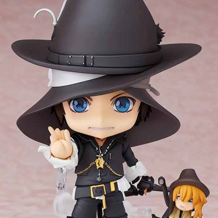 Image similar to Johnny Depp, An anime nendoroid of Johnny Depp, figurine, detailed product photo