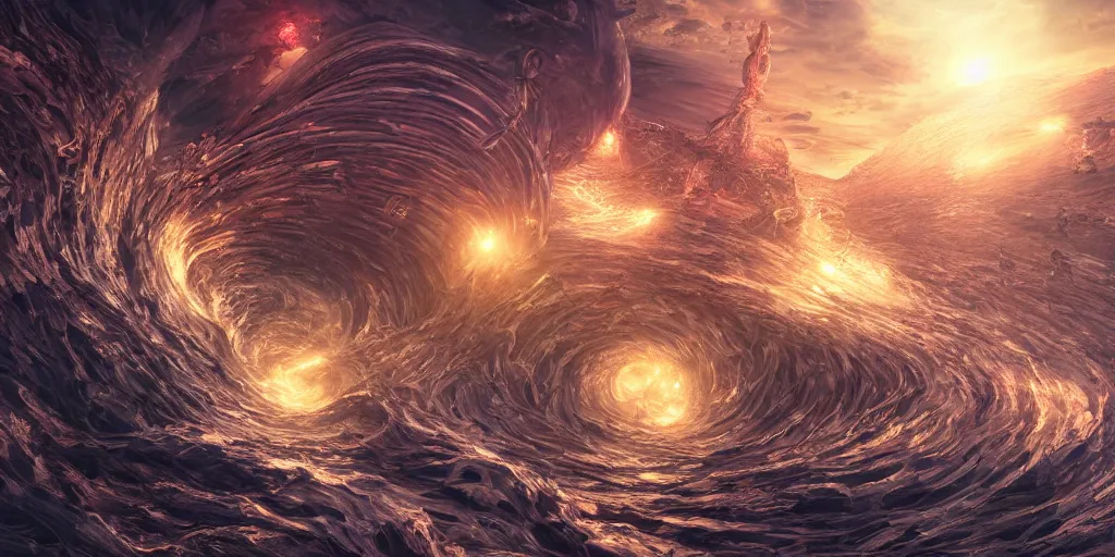 Image similar to the whirlwinds of revolt will continue to shake the foundations of our nation until the bright day of justice emerges. ultrafine highly detailed hyper colorful illustration, intricate linework, sharp focus, octopath traveler, final fantasy, unreal engine highly rendered, global illumination, radiant light, intricate environment