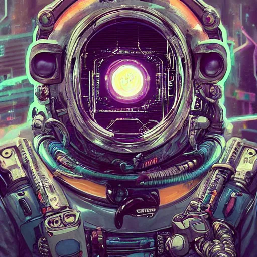 Image similar to portrait of a squid monster astronaut. full body portrait, intricate abstract. cyberpunk, intricate artwork. neon eyes, by Tooth Wu, wlop, beeple. octane render, trending on artstation, greg rutkowski very coherent symmetrical artwork. cinematic, hyper realism, high detail, octane render, 8k, minimalistic, hyperrealistic surrealism, award winning masterpiece with incredible details, a surreal vaporwave liminal space, highly detailed, trending on ArtStation