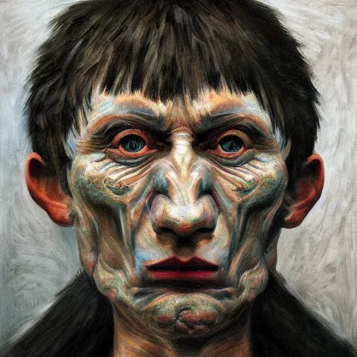 Prompt: Intricate five star Nightmare facial portrait by Pablo Picasso, oil on canvas, high detail, matte finish, high contrast, 3d depth, masterpiece, vivid colors, artstationhd