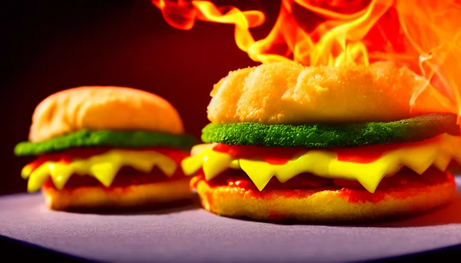 Prompt: a promotional photo of steamed hams prepared by a michelin - star restaurant, color photography, high quality, volumetric light, stunning, 4 k