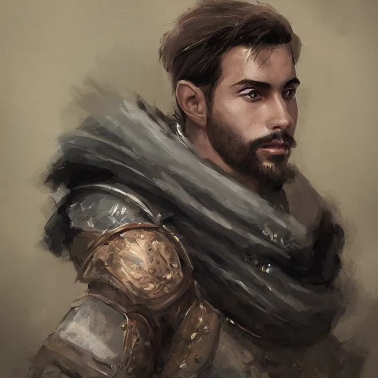 Prompt: portrait of a majestic prince, trending on artstation