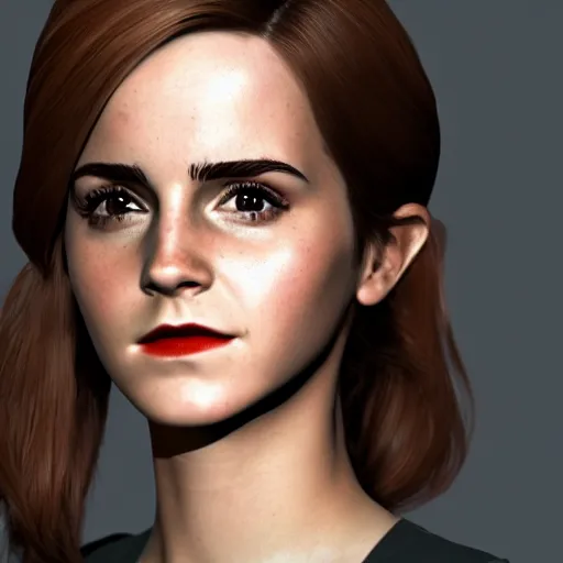 Image similar to film grain emma watson as a pixar character cgsociety octane render unreal engine redshift render trending on artstation trending on artstation render blender behance cg superhero