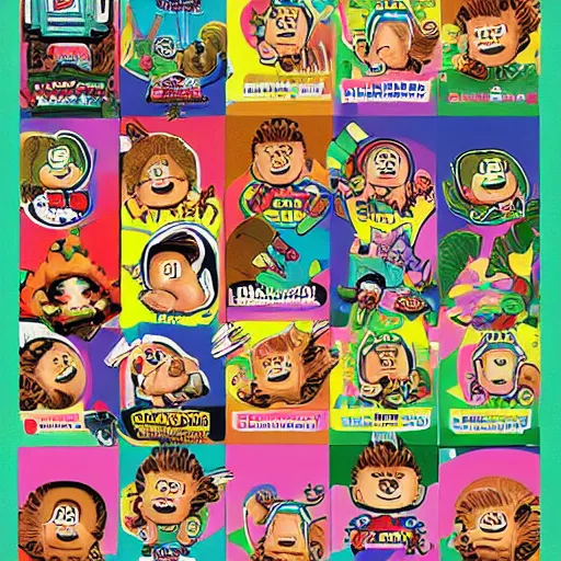 Image similar to Garbage Pail Kids