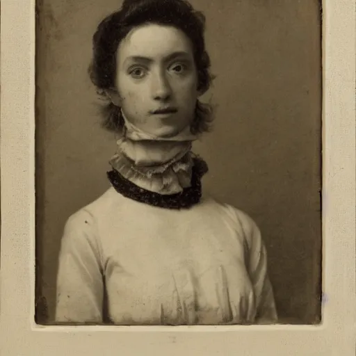 Image similar to a portrait of Clémence Andre