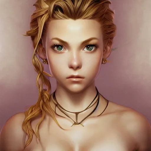 Image similar to ultra realistic illustration, marle from chrono trigger, intricate, elegant, highly detailed, digital painting, artstation, concept art, smooth, sharp focus, illustration, art by artgerm and frank frazetta and alphonse mucha