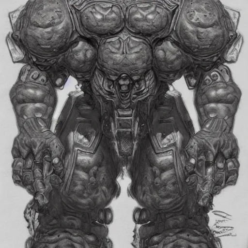 Image similar to A legion of giant sandstone golem, intricate, detailed, World of Warcraft concept art, award winning drawing, by Greg Ludkowski