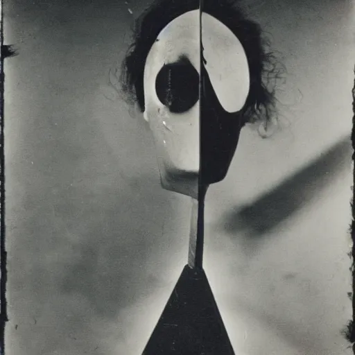 Image similar to The ‘Naive Oculus’ by Antonin Artaud, auction catalogue photo, private collection, left to the estate of Man Ray