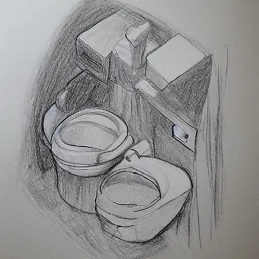 Image similar to drawing on toilet paper by Alexandre Van Leemput