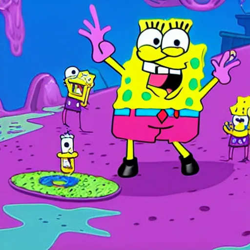 Image similar to spongebob squarepants