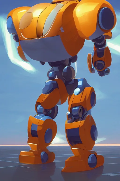 Image similar to metabots medabots medarotto medarot robot minimalist comics, behance hd by jesper ejsing, by rhads, makoto shinkai and lois van baarle, ilya kuvshinov, rossdraws global illumination ray tracing hdr radiating a glowing aura