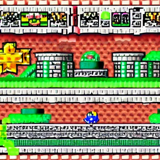 Prompt: screenshots from a Super Mario Bros videogame from another timeline in the multiverse