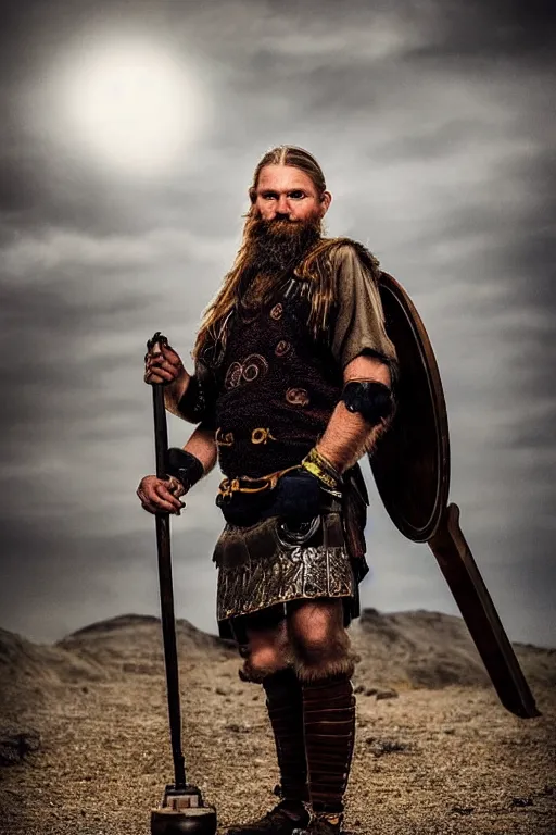 Image similar to old editorial vintage full body photo of ancient viking warrior with full beard on the complex big steam punk airboard with antigravity engine, extreme sports photography ,super high speed photogrphy, dynamic photography,symmetrical face, clean face, muscular body, high speed,dirt and grawel in air, lens flares, dust partiles in the air, dramatic lighting, intricate, highly detailed, centered, smooth, sharp focus, sports photography, old photo, black and white, sepia, cinematic lighting, cinematic angle, national geographic