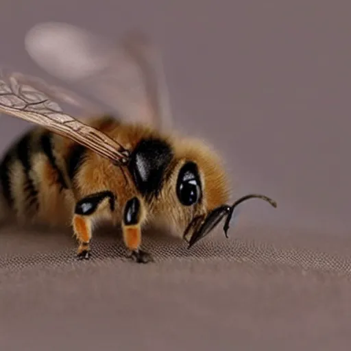 Image similar to photo of world's smallest cat the size of a honeybee