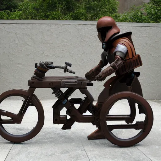 Prompt: speeder bike starwars, pangea