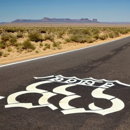 Prompt: roadtrip on route 66