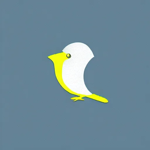 Image similar to blue and yellow icon of a bird