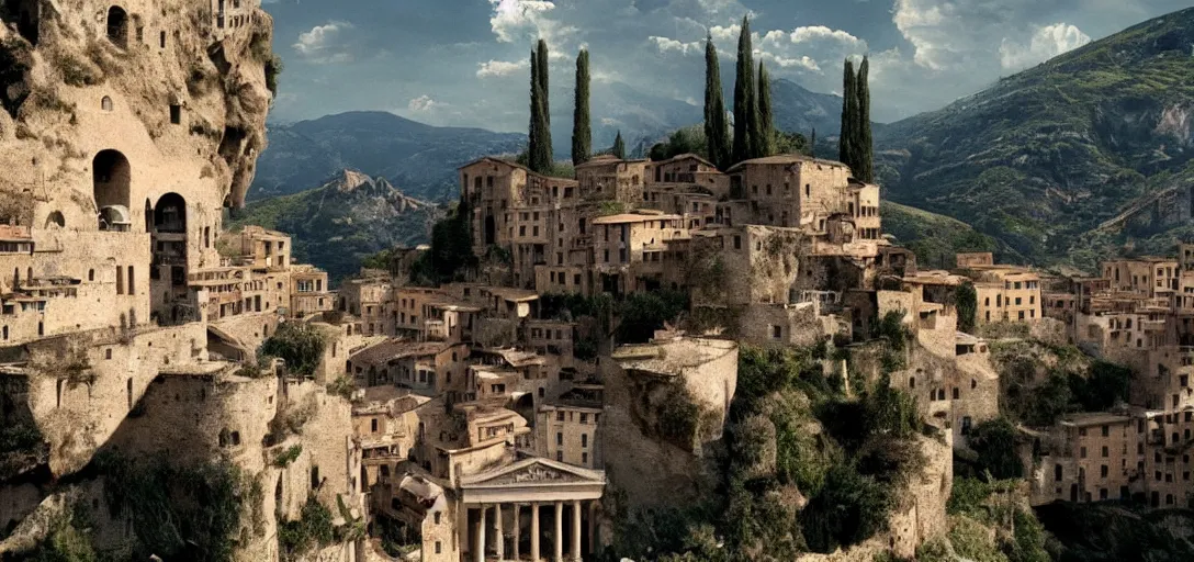 Image similar to a very high resolution image from a new movie. beautiful scenery. photorealistic, photography, directed by vittorio de sica