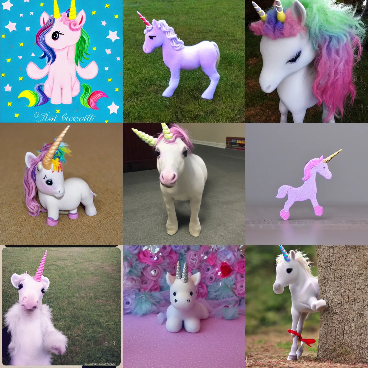 Prompt: the littlest unicorn to have ever lived