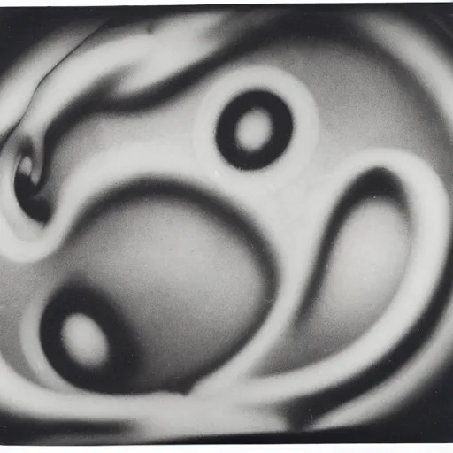 Image similar to The ‘Naive Oculus’ by Man Ray, auction catalogue photo (early rayograph), private collection, dromoscoped